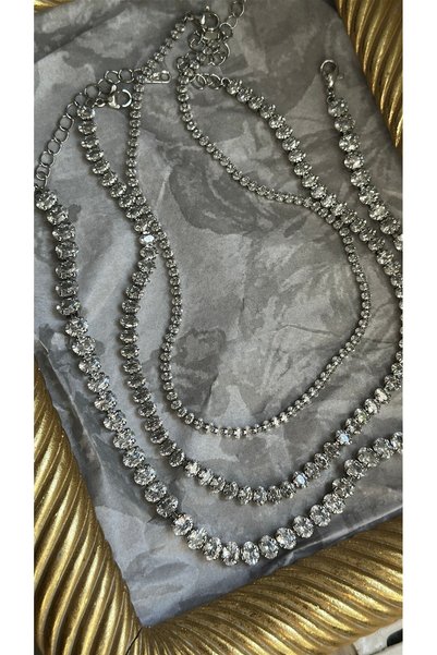Atelier Duygu 6mm | choker oval cut waterway necklace