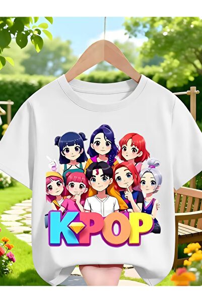 Cevval Short Sleeve Printed Children's T-Shirt