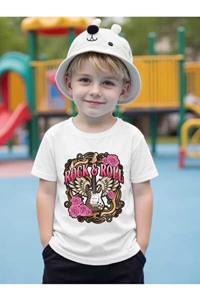 Cevval Short Sleeve Printed Children's T-Shirt