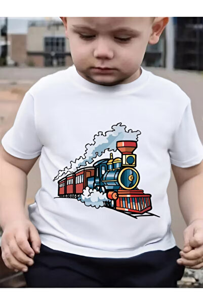 Cevval Short Sleeve Printed Children's T-Shirt