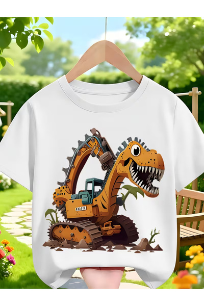 Cevval ДЕТСКА ТЕНИСКА С ЩАМП С КЪС РЪКАВ