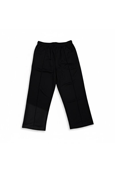 AY-GİY Plus Size Elastic Waistband Comfort Fit Combed Cotton Women's Trousers