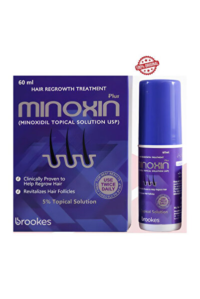 Rooks مينوكسين 5% محلول لنمو الشعر 60 مل - علاج مثبت سريريًا لإعادة نمو الشعر
