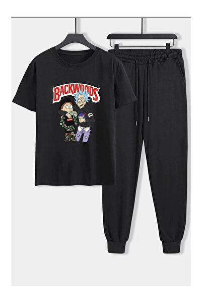 PENTHİLUS Unisex Panama Printed Bottom Top Set