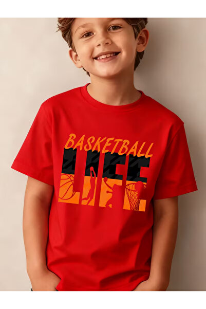 YUNAYT Short Sleeve Printed Children's T-Shirt