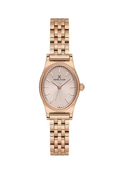 Daniel Klein Dk.1.14174-9 Rose Gold Oval Women's Wristwatch