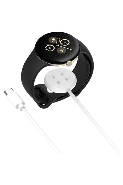 Techsuit Charger for Google Pixel Watch 3 (41mm, 45mm) / 2 / Fitbit Ace LTE, ...