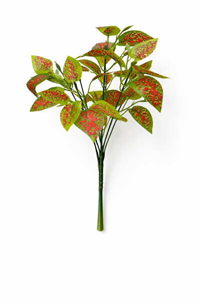 çiçek rengi dekor نبات زهور صناعي مزخرف باللون الأخضر والأحمر، 1 باقة تتكون م...
