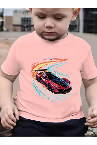 Cevval Short Sleeve Printed Children's T-Shirt