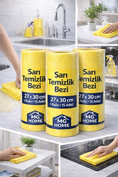 VENON 3 لفات ❤️   15 × 3: 45 ورقة ❤️   مناديل تنظيف سويفتك الصفراء على شكل رو...