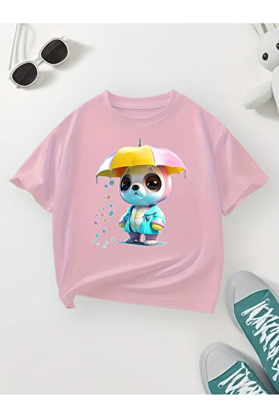 Cevval TRICOU PENTRU COPII CU MÂNECĂ SCURTĂ CU IMPRIMEU