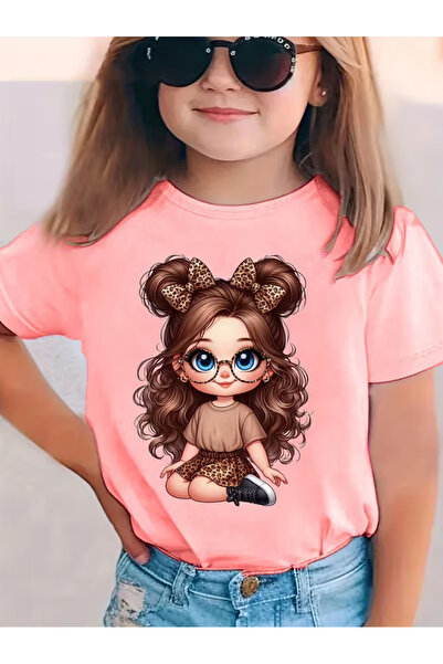 Cevval Short Sleeve Printed Children's T-Shirt