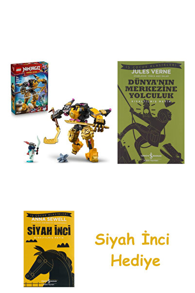 TÜRKİYE İŞ BANKASI KÜLTÜR YAYINLARI NINJAGO Arin’in Spinjitzu Savaş Robotu + ...