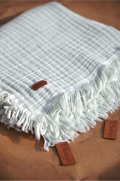 Bursa Trikomer %100 Pamuk Müslin Nefes Alabilen, Terletmez 110 x 110 cm Mevsi...