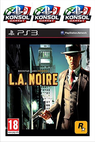 Konsol Market L.A. Noire - Playstation 3 Oyunu (Açılmış)