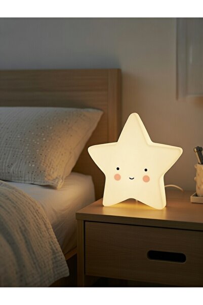 Modish Aksesuar Yıldız Görünümlü Gece Lambası