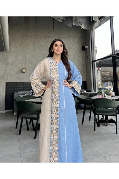 1way A luxuriously elegant jalabiya with sophisticated details