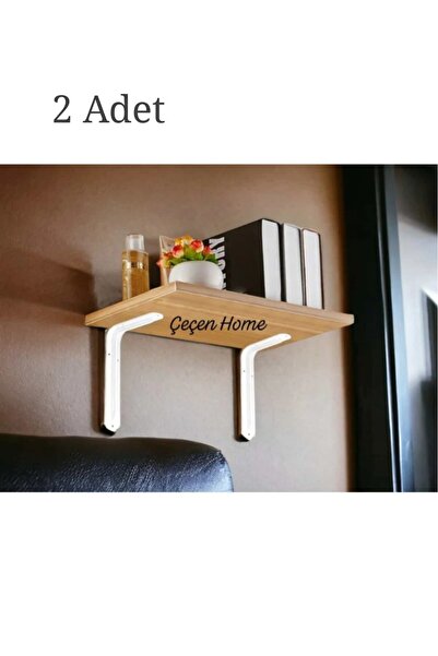 ÇEÇEN HOME (2 komada) Bela noga za policu - Noga za policu ispod police Držač...