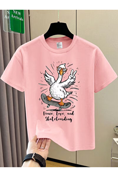 Cevval TRICOU PENTRU COPII CU MÂNECĂ SCURTĂ CU IMPRIMEU