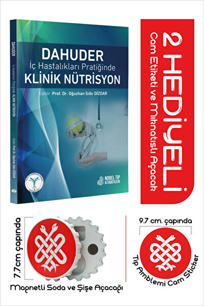 Nobel Tıp Kitabevleri Dahuder İç Hastalıkları Pratiğinde Klinik Nütrisyon Pro...