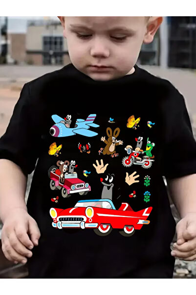 Cevval ДЕТСКА ТЕНИСКА С ЩАМП С КЪС РЪКАВ