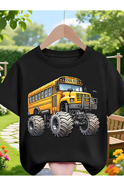 Cevval TRICOU PENTRU COPII CU MÂNECĂ SCURTĂ CU IMPRIMEU