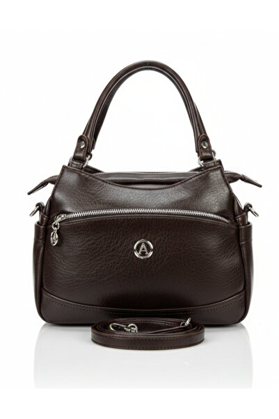 Çanta Trend 5-Compartment Soft Faux Leather Women's Multi-Compartment Hand Sh...