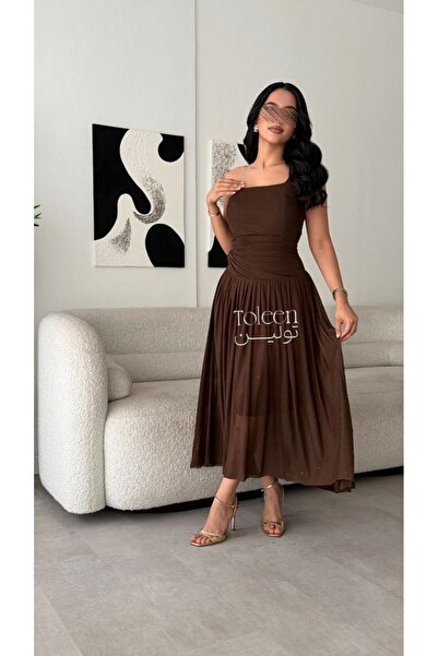 TOLEEN Shereen Moka dress