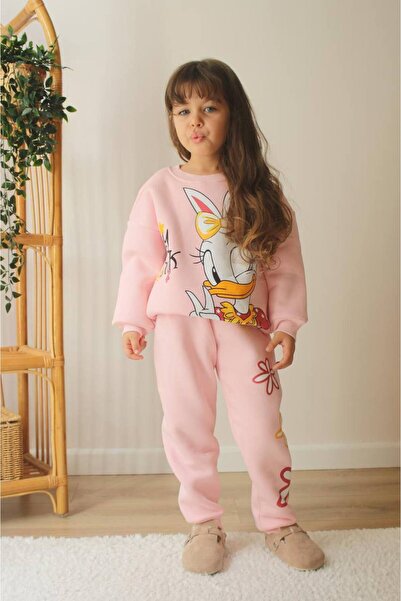 Jannock Set de iarnă pentru fete, cu 3 fire, imprimate, cu detalii șardon, pe...