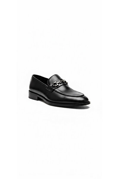 Ustalar Ayakkabı Çanta Fosco Black Men's Genuine Leather Shoes 020.2758-114