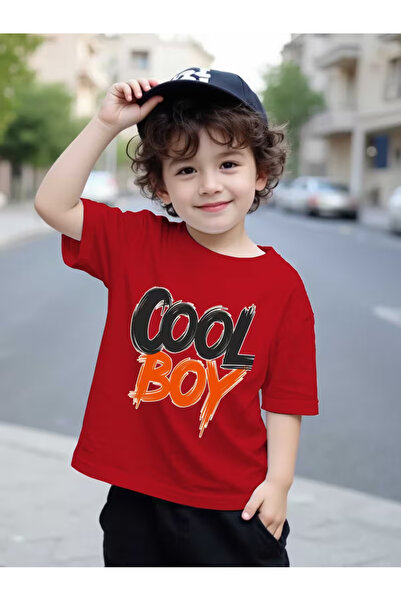 Cevval Short Sleeve Printed Children's T-Shirt