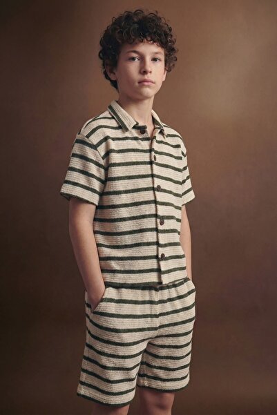 HAUSEkids 9-14 Years Milano Cool Boys' Set-Khaki