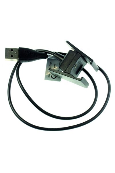 e-SWC e-SWC® Charging Cable for Fitbit Charge 2, Black, 55 cm