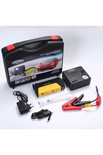 OEM Set Multifunctional High Power cu Compresor Portabil, Pornire Auto 600A, ...