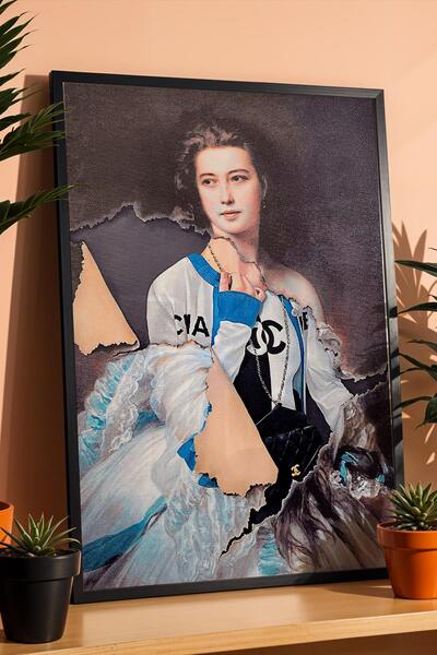 Saturn Πορτρέτο της Αυτοκράτειρας Μαρίας Αλεξάντροβνα, Πίνακας με κορνίζα, Δι...