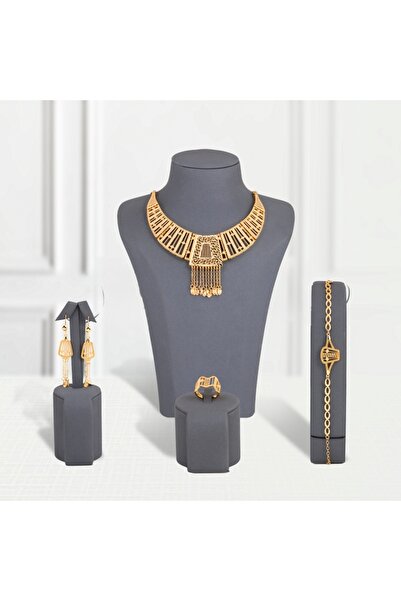 Un Nefertiti set, gold alternative