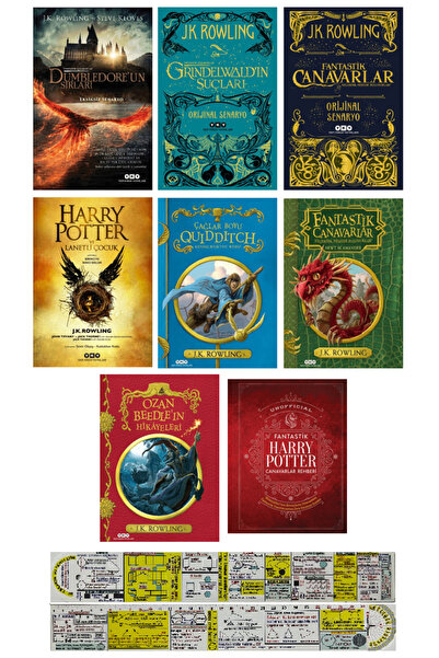 Yapı Kredi Yayınları Harry Potter Evreni 8 Kitap Set / Dumbledore'un Sırları+...
