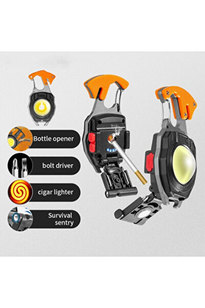 Port Keychain W5147 Ledli Fenerli Mıknatıslı