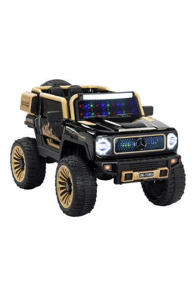 Leno Kids Electric 4WD Car 12V With Remote Control And LED Lights With Openin...
