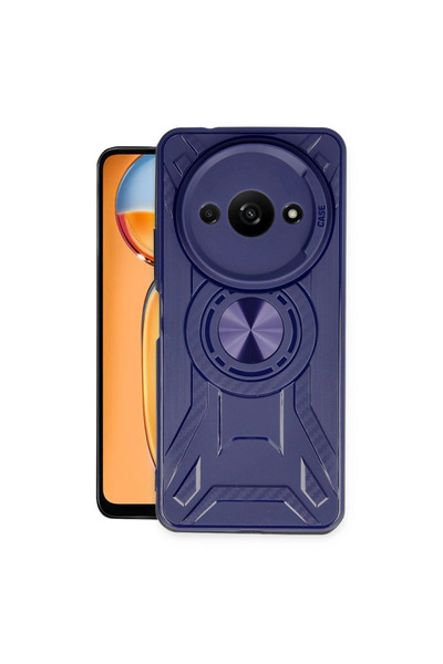 eco port حافظة سيليكون لينكولن لـ Redmi A3 4G - أزرق داكن