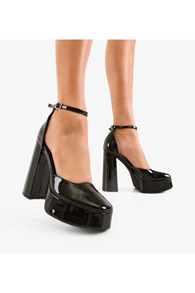 BENOTTİ Women's Sakke Black Heels, Size 37