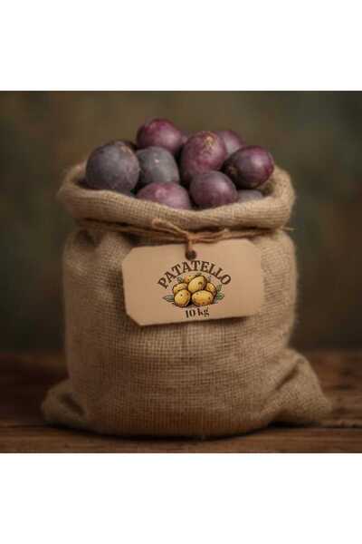 PATATELLO Mor Patates – Katkısız, Antioksidan Zengini - 10 KG