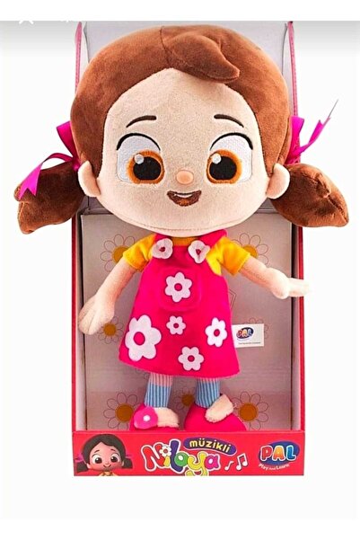 Aksoy Toys Lisanslı Niloya Kalpli Müzikli Sesli Peluş Bebek 35 Cm.