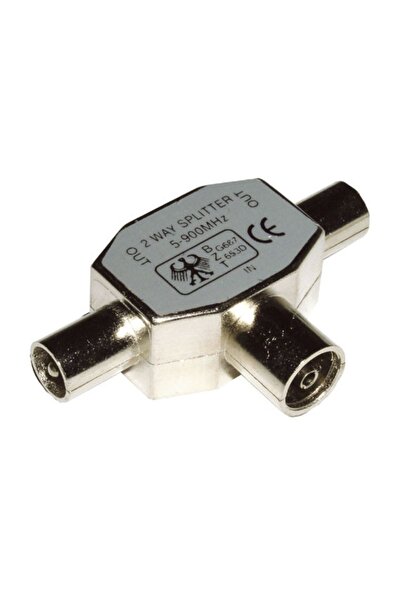 e-SWC Professional e-SWC® TV splitter for coaxial cable, 2 outputs, 5-900 Mhz...