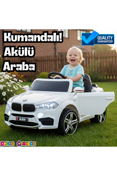 Blade GT White Remote Control 4X2 12 Volt Battery Powered Car - RC BMW Battery Powered Car