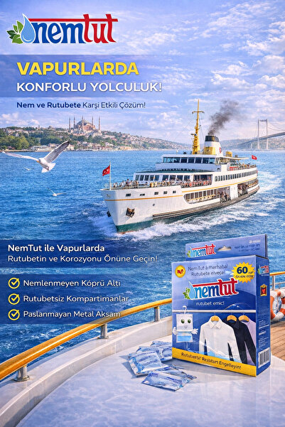 nemtut Teknelere Özel Nem Rutubet Giderici Korozyon Koku Önleyici 5 Kutu 10 P...