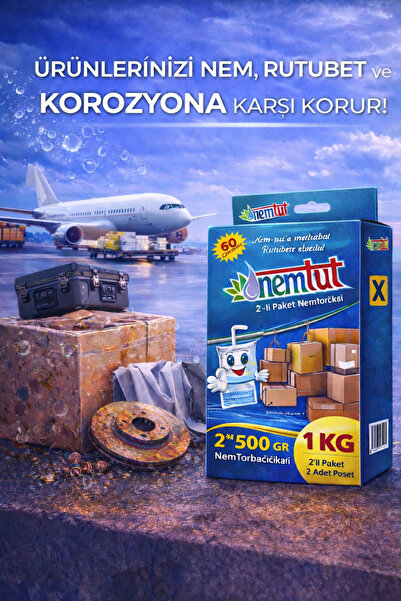 nemtut Lojistik Nem Rutubet Giderici Korozyon Önleyici Koku Giderici 2 Kutu 4...