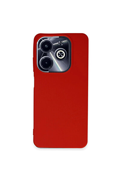 eco port حافظة إنفينيكس هوت 40i المتوافقة من السيليكون الأول - أحمر