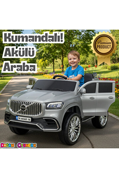 Doğan Oyuncak Dünyası Voyage GT Gri Uzaktan Kumandalı 4X2 12 Volt Akülü Araba...