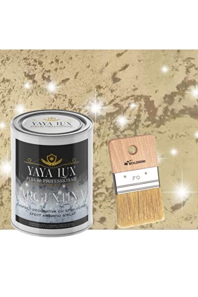 YaYa Color Vopsea decorativa de Lux Argentina, Maro Aluna, cu Efect 3D Stelat...